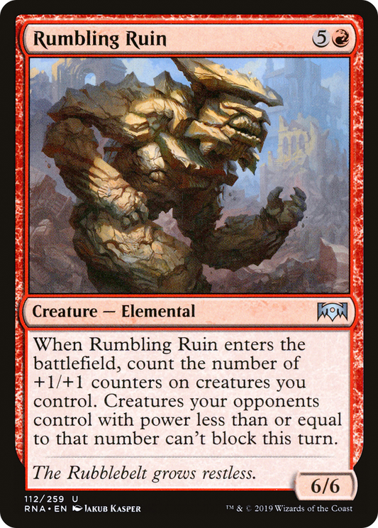 Rumbling Ruin (RNA-112) (Foil)