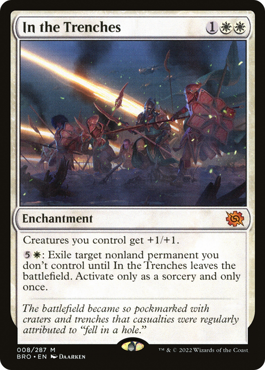 In the Trenches (BRO-008) (Foil)