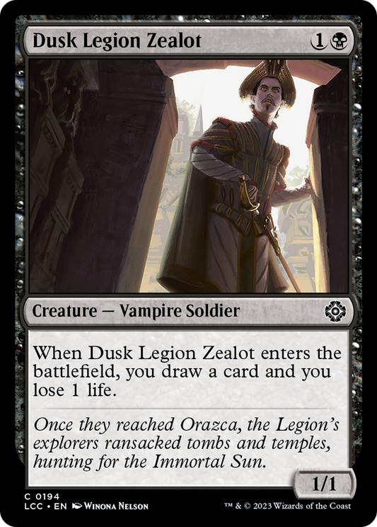 Dusk Legion Zealot (LCC-194)