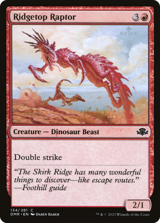 Ridgetop Raptor (DMR-134) (Foil)