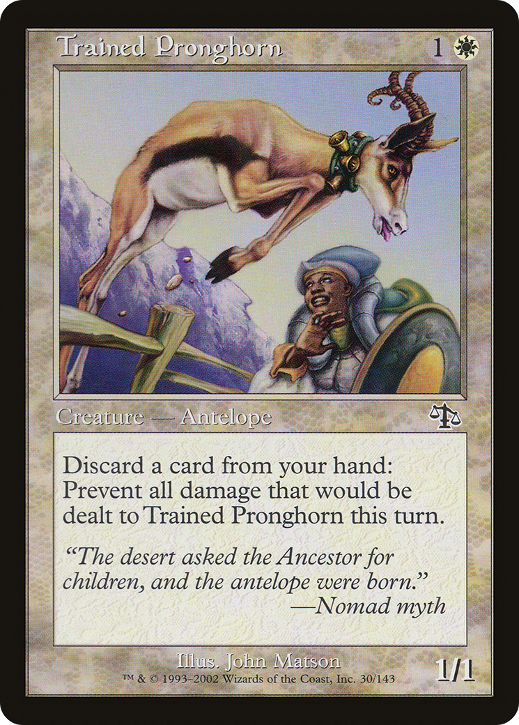 Trained Pronghorn (JUD-030) (Foil)
