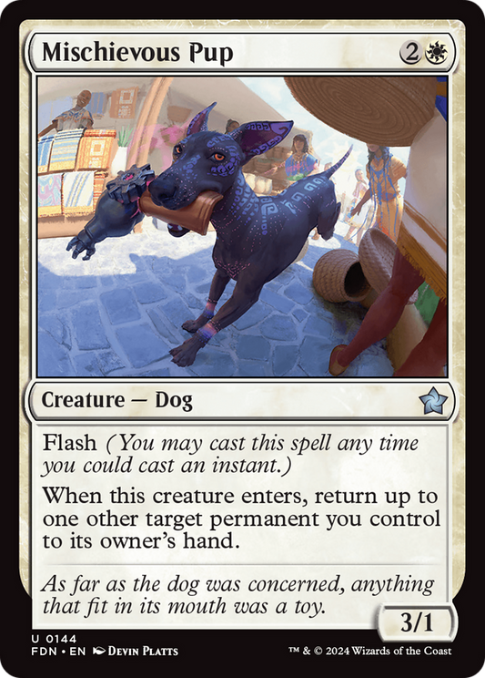 Mischievous Pup (FDN-144)
