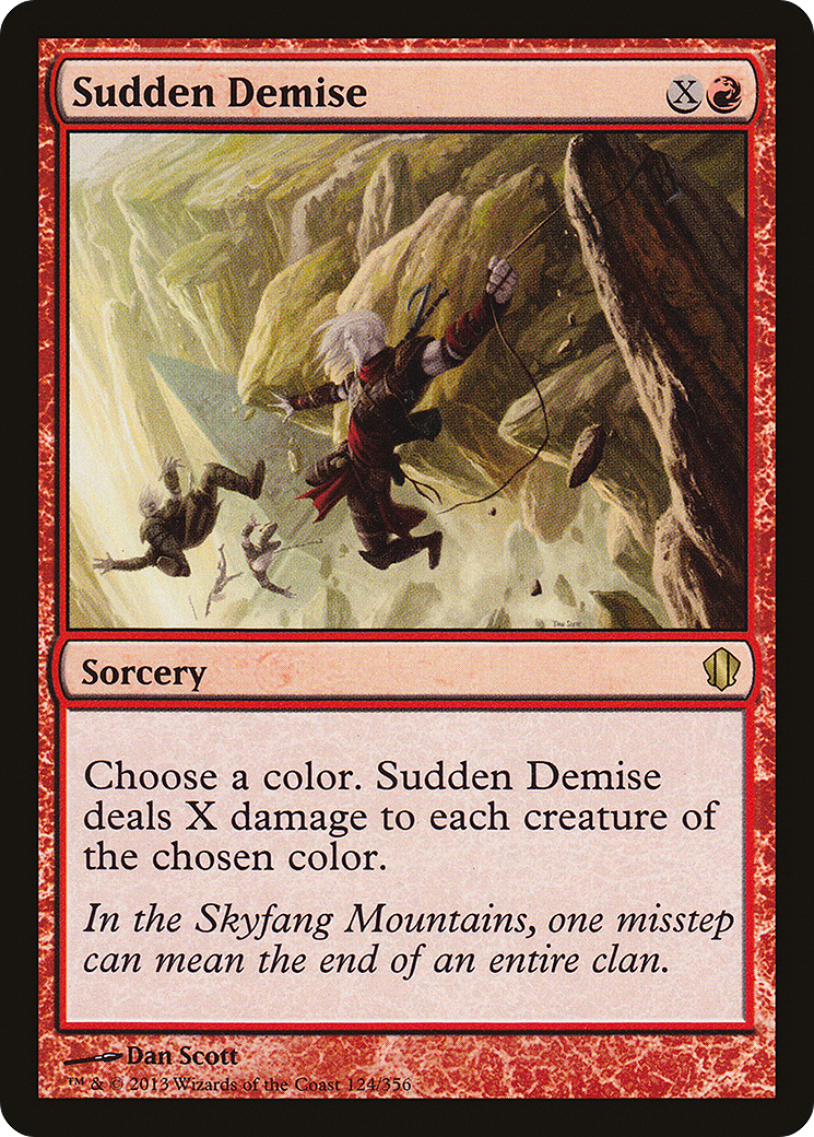 Sudden Demise (C13-124)