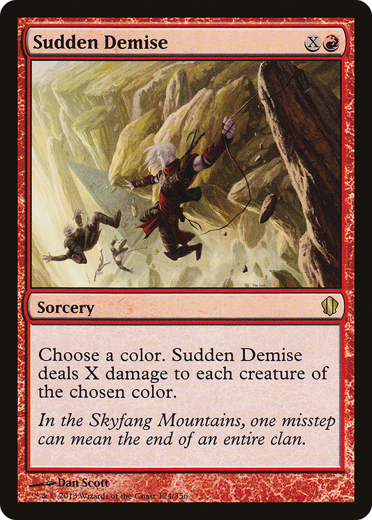 Sudden Demise (C13-124)