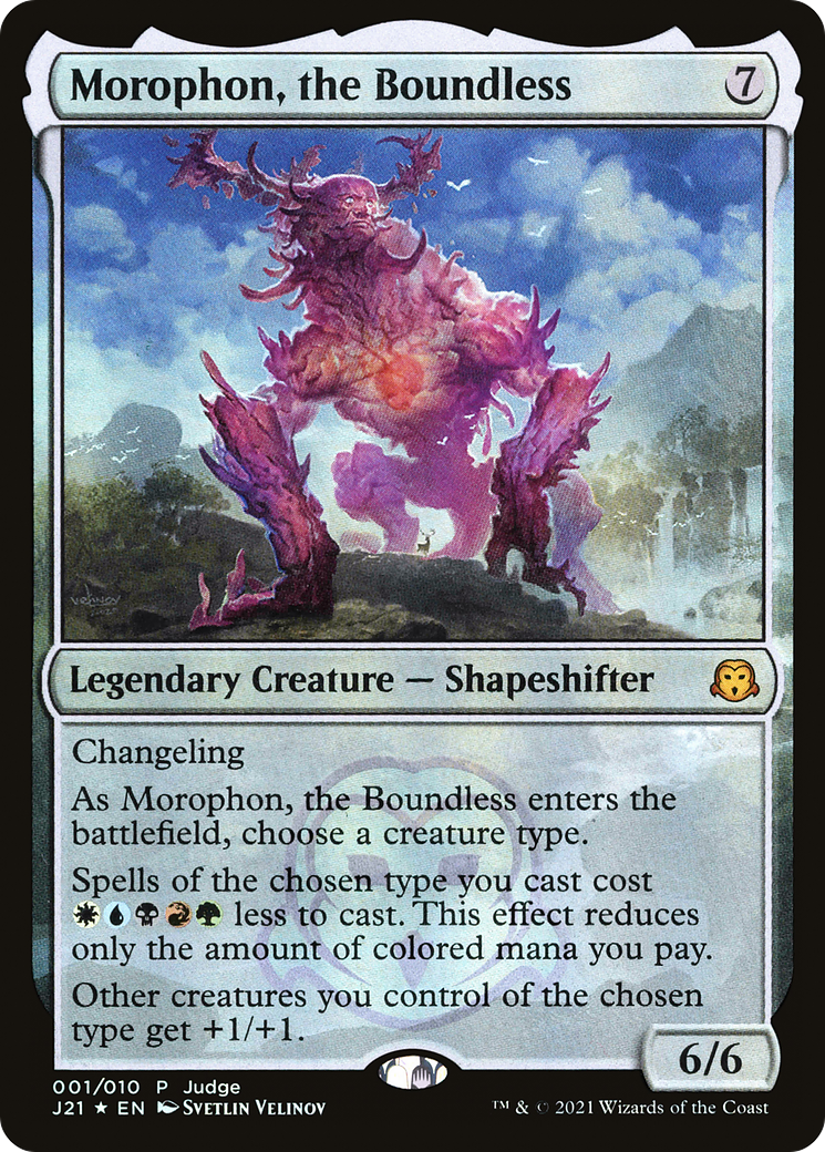 Morophon, the Boundless (JDG-001) (Foil)