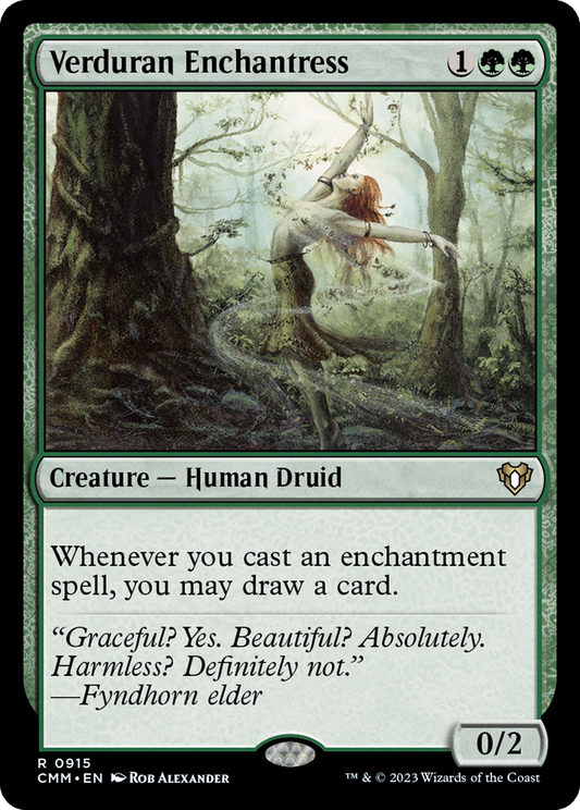 Verduran Enchantress (CMM-915)
