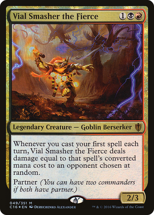 Vial Smasher the Fierce (C16-049) (Foil)