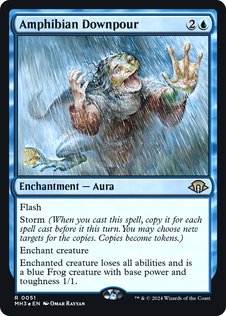Amphibian Downpour (PRE-51S) (Foil)