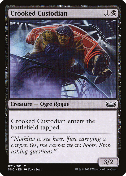 Crooked Custodian (SNC-071) (Foil)