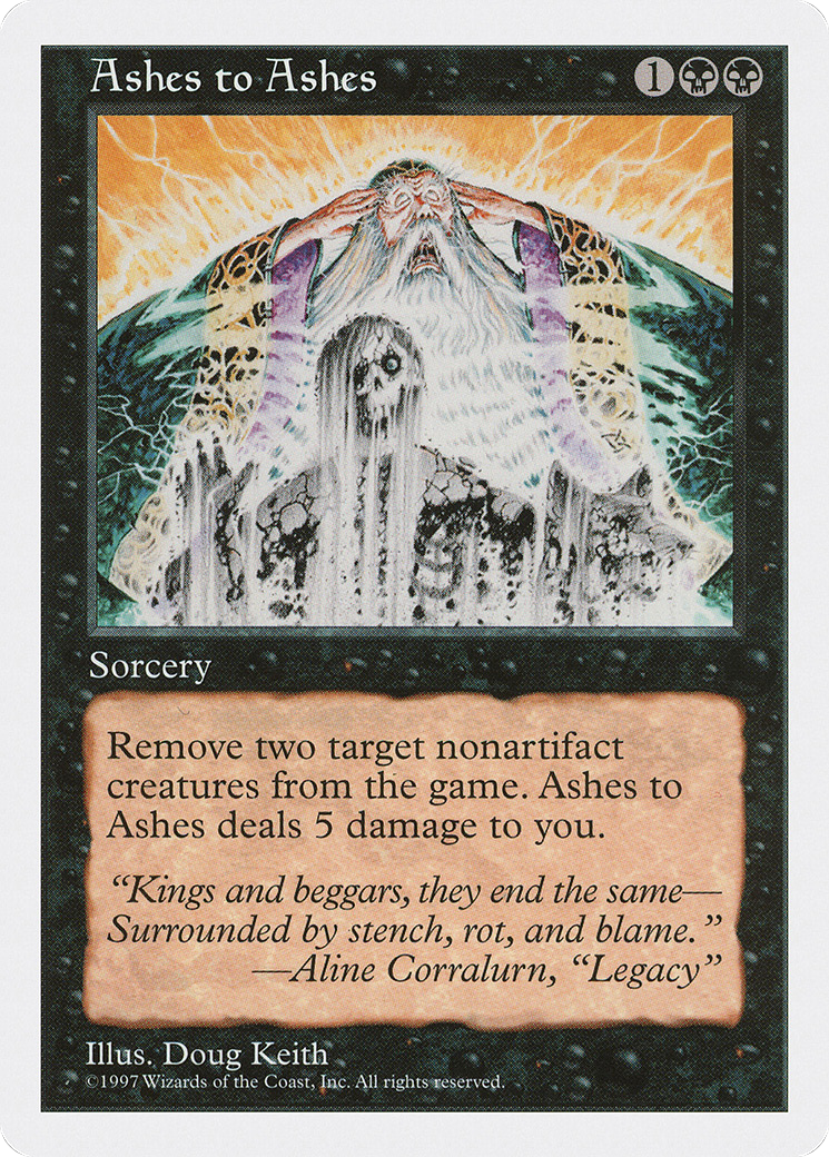 Ashes to Ashes (5ED-141)
