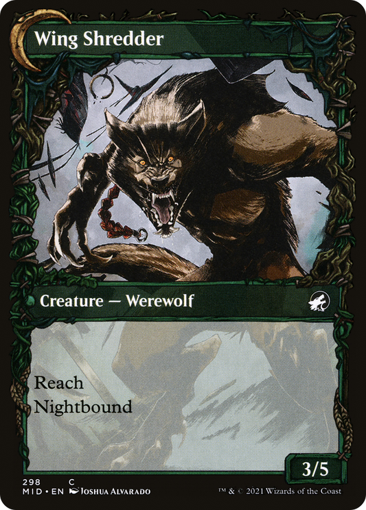 Bird Admirer // Wing Shredder (MID-298) (Showcase) (Foil)
