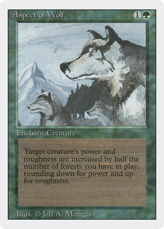 Aspect of Wolf (3ED-186)