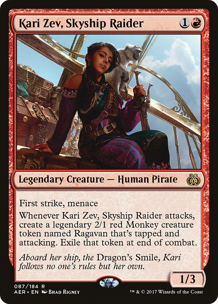 Kari Zev, Skyship Raider (AER-087)