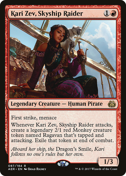 Kari Zev, Skyship Raider (AER-087) (Foil)