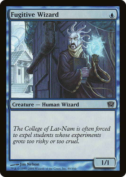 Fugitive Wizard (9ED-080★) (Foil)