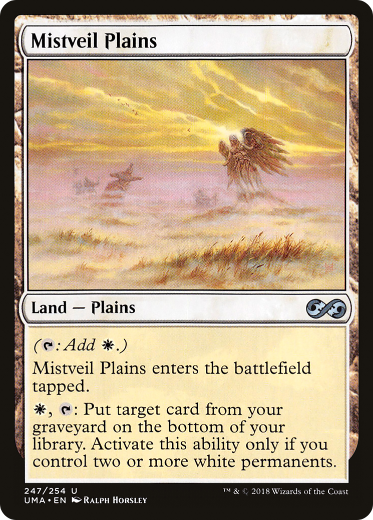Mistveil Plains (UMA-247) (Foil)