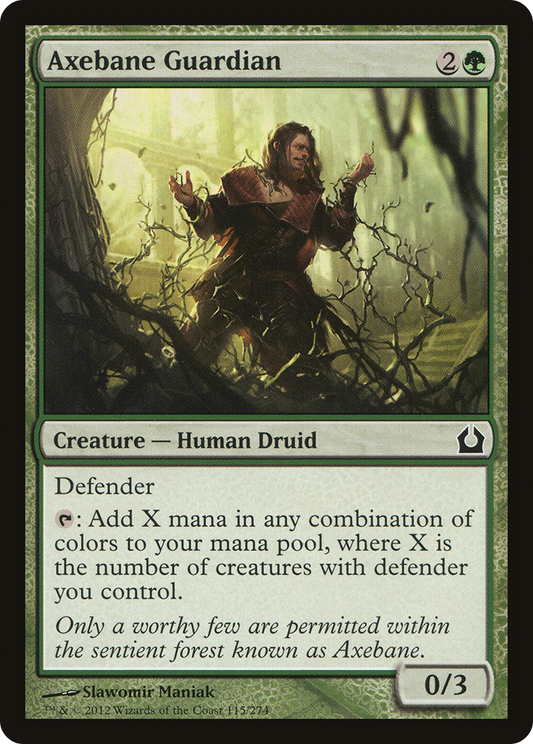 Axebane Guardian (RTR-115) (Foil)