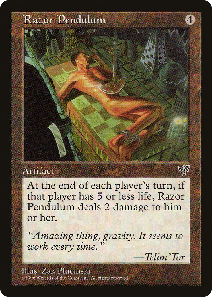 Razor Pendulum (MIR-317)