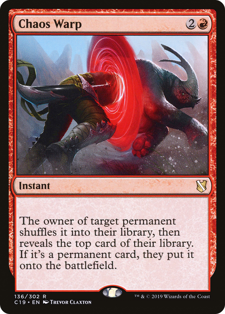 Chaos Warp (C19-136)