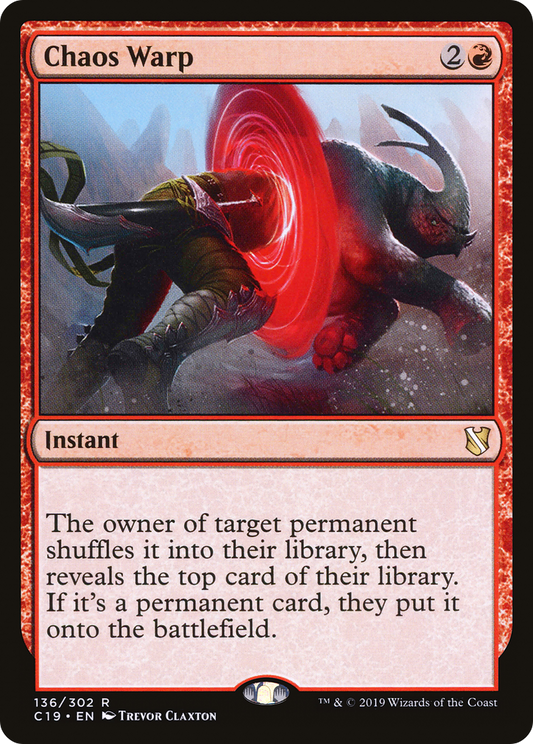 Chaos Warp (C19-136)