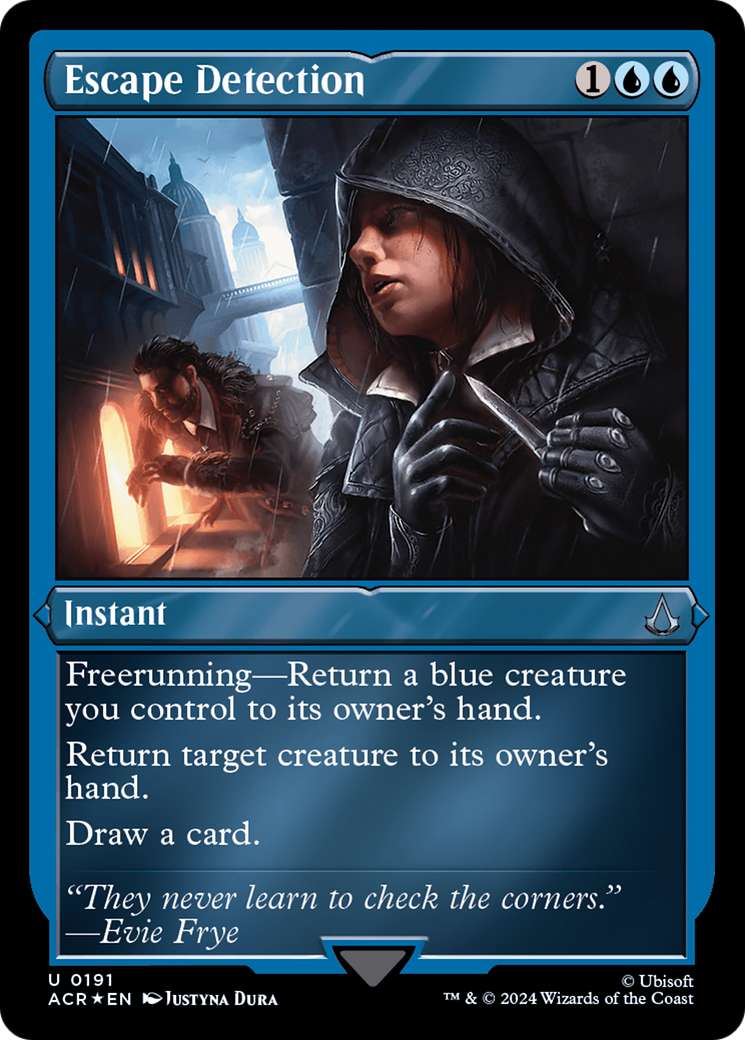 Escape Detection (ACR-191) (Etched Foil)