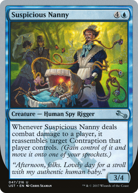 Suspicious Nanny (UST-047) (Foil)