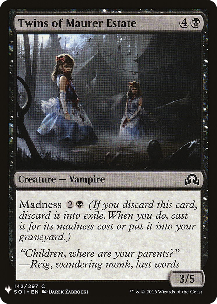 Twins of Maurer Estate (LIST-SOI-142)