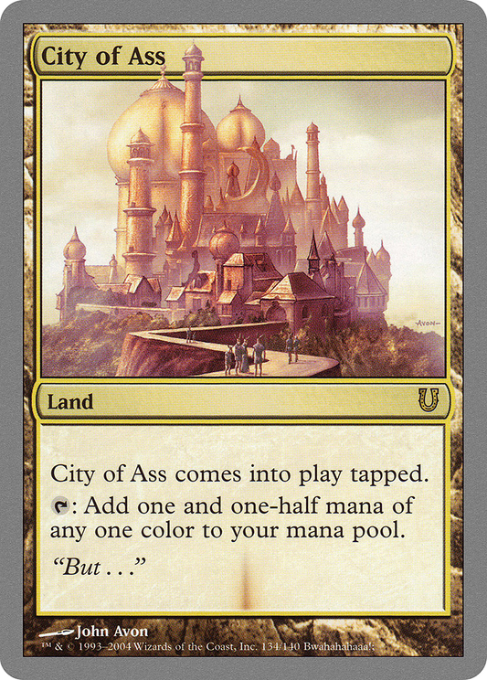 City of Ass (UNH-134) (Foil)