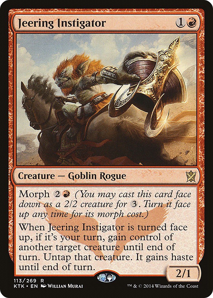 Jeering Instigator (KTK-113) (Foil)