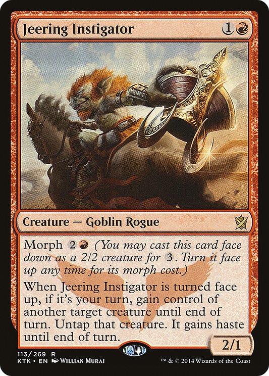 Jeering Instigator (KTK-113) (Foil)