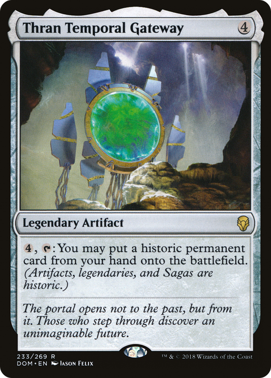 Thran Temporal Gateway (DOM-233) (Foil)