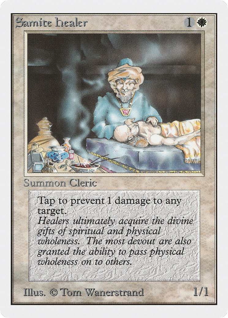 Samite Healer (2ED-038)
