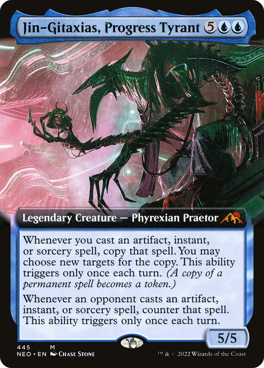 Jin-Gitaxias, Progress Tyrant (NEO-445) (Extended Art)