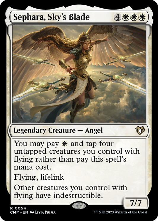 Sephara, Sky's Blade (CMM-054) (Foil)