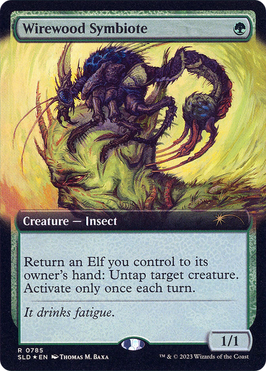 Wirewood Symbiote (SLD-785) (Extended Art) (Foil)