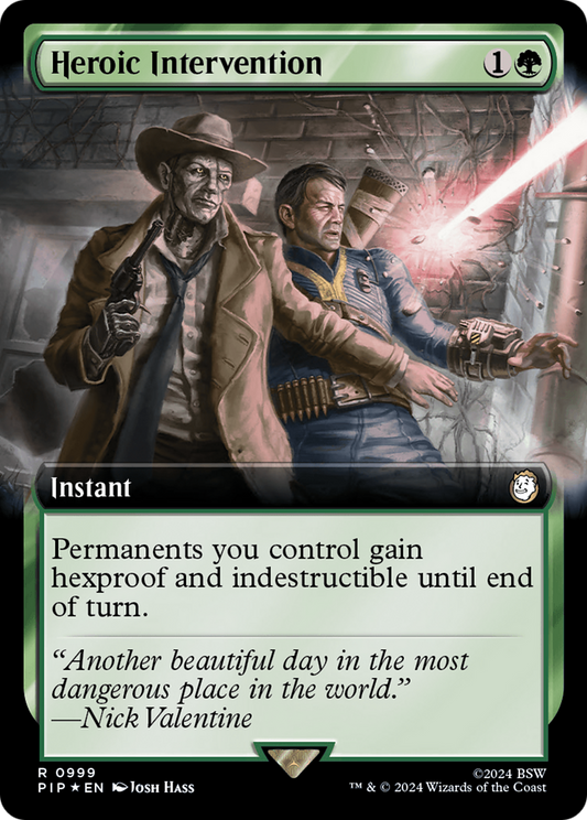 Heroic Intervention (PIP-999) (Extended Art) (Surge Foil)
