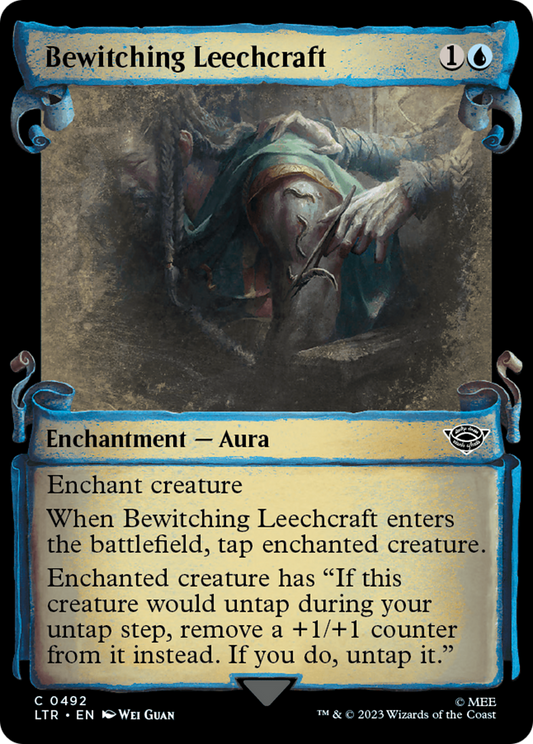 Bewitching Leechcraft (LTR-492) (Showcase) (Scroll) (Foil)