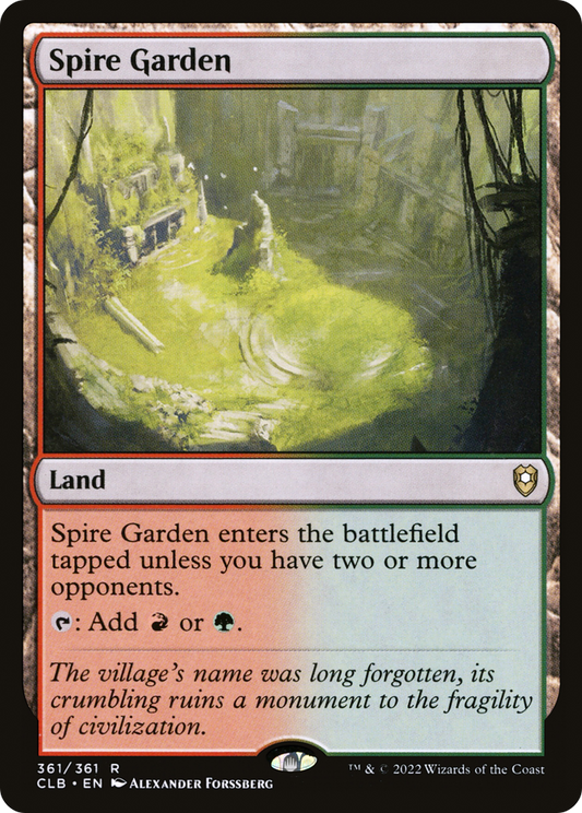 Spire Garden (CLB-361) (Foil)