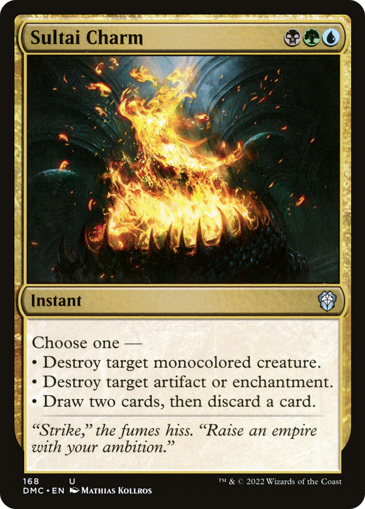 Sultai Charm (DMC-168)