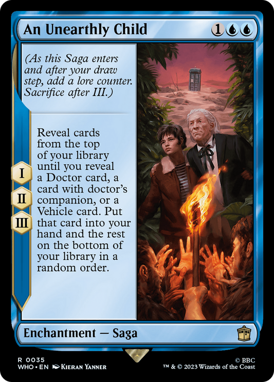 An Unearthly Child (WHO-035) (Foil)