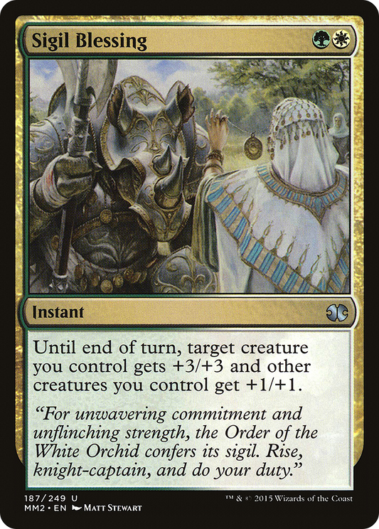 Sigil Blessing (MM2-187) (Foil)
