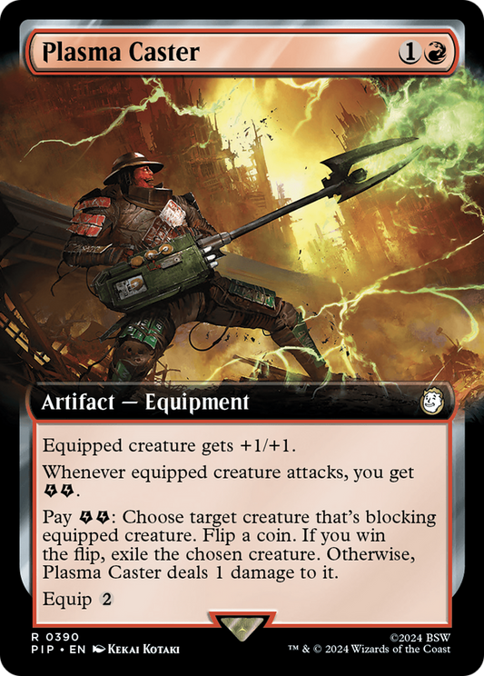 Plasma Caster (PIP-390) (Extended Art) (Foil)