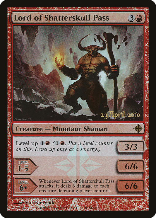 Lord of Shatterskull Pass (LARP-156★) (Foil)