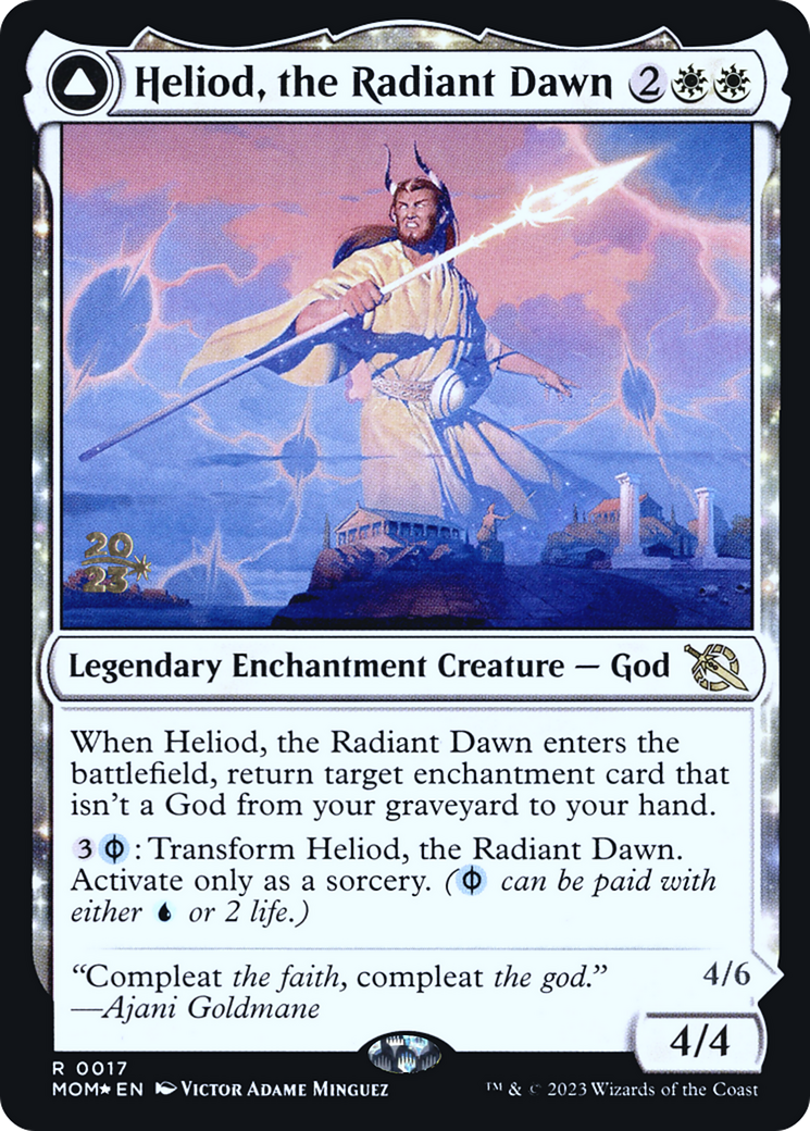 Heliod, the Radiant Dawn // Heliod, the Warped Eclipse (PRE-17S) (Foil)