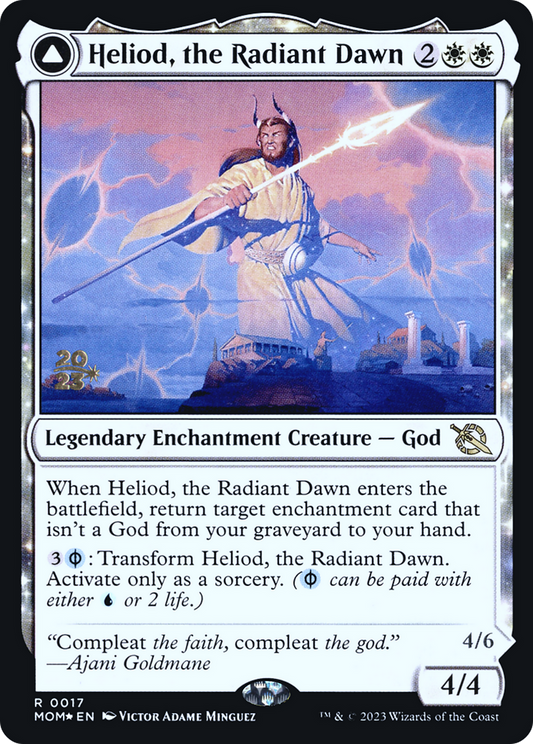 Heliod, the Radiant Dawn // Heliod, the Warped Eclipse (PRE-17S) (Foil)