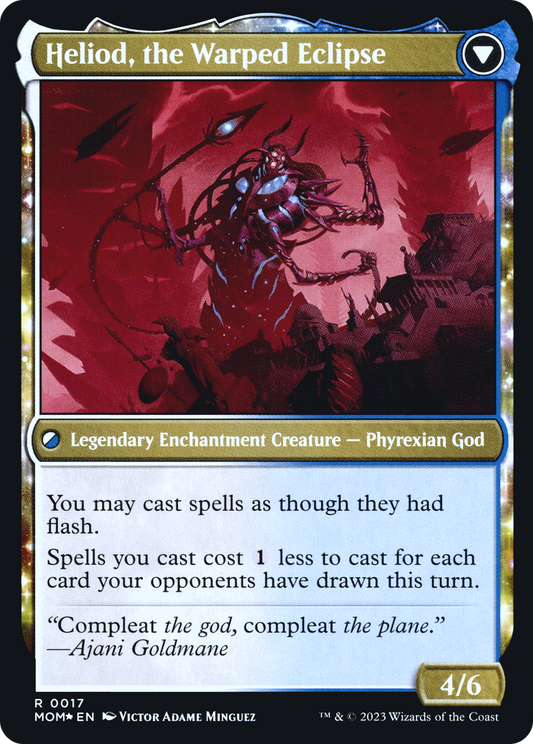 Heliod, the Radiant Dawn // Heliod, the Warped Eclipse (PRE-17S) (Foil)