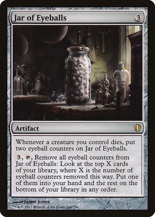 Jar of Eyeballs (C13-244)