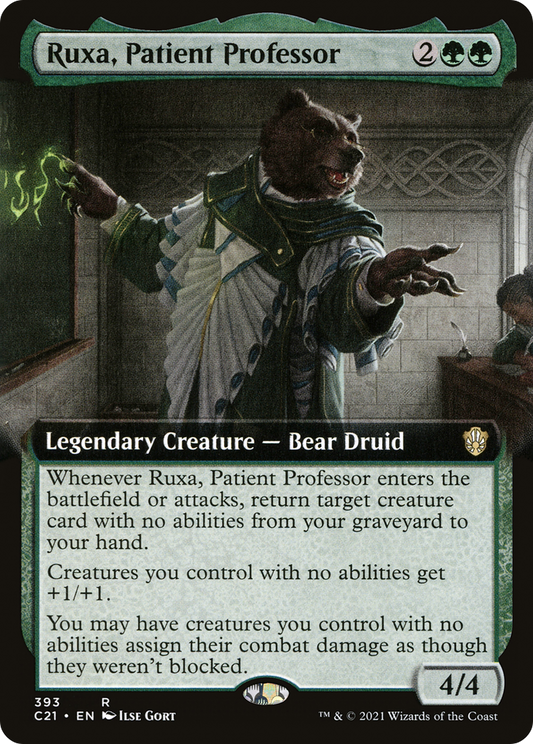Ruxa, Patient Professor (C21-393) (Extended Art)