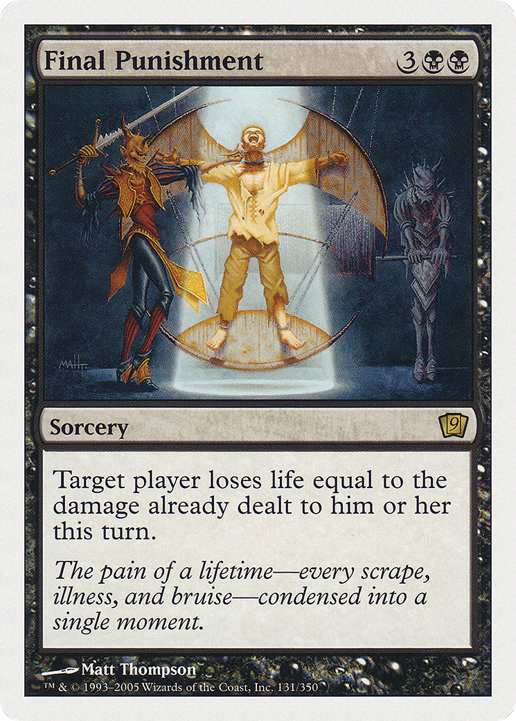 Final Punishment (9ED-131)