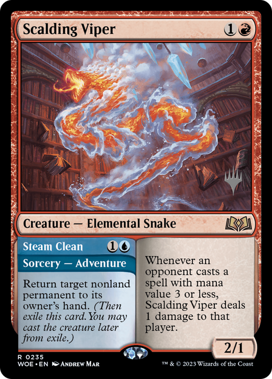Scalding Viper // Steam Clean (PPWOE-235P) (Foil)